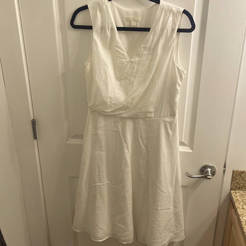 Ann Taylor white dress made in Philippines